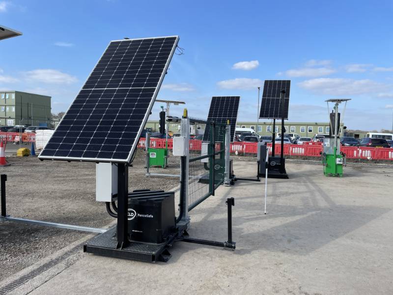 LockMaster Solar Security Gate