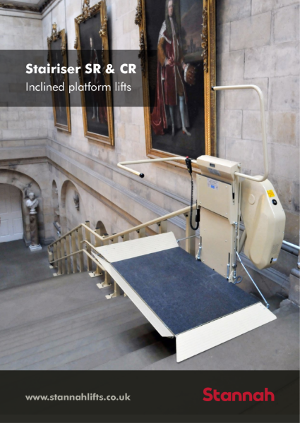 Stannah Stairiser  inclined platform lift brochure