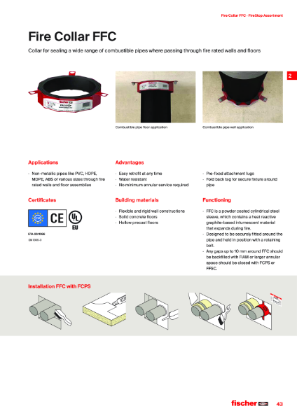 Fire Collar FFC Datasheet