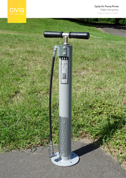 Cycla Air Pump Prime – Public Bike Pump