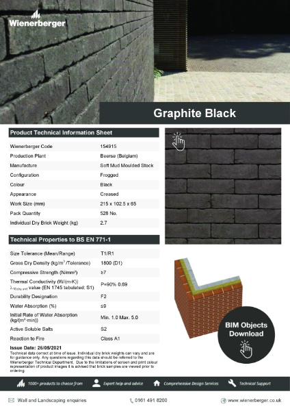 Graphite Black Data Sheet