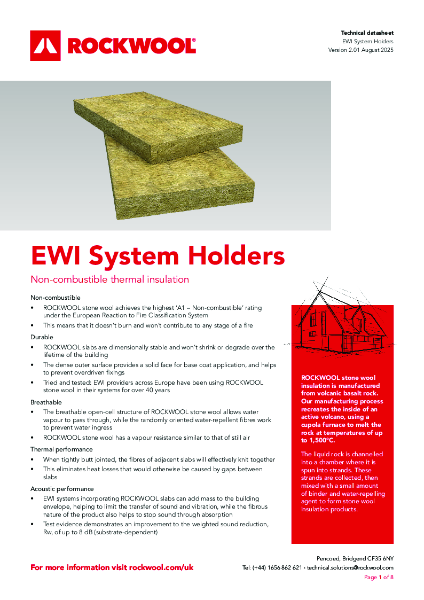 EWI System Holders - Datasheet