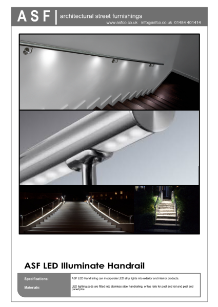 ASF LED Illuminated Handrail