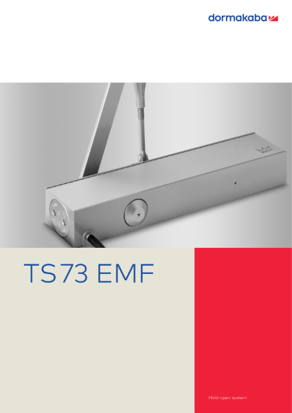 Dorma TS 73 EMF Hold-open system