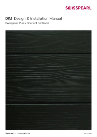 DIM  Design & Installation Manual
Swisspearl Plank Connect on Wood