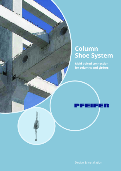 Pfeifer Column Shoe Fixing System Product Catalogue