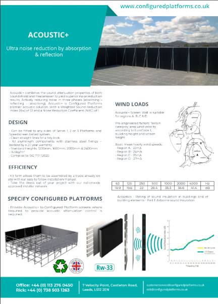 Acoustic+ Data Sheet