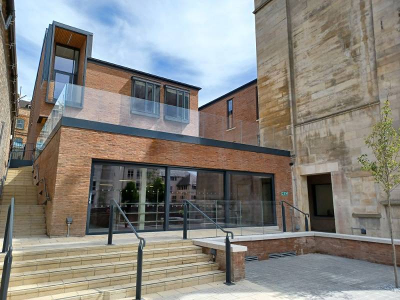 Lime mortar for restoration and redevelopment of York Guildhall