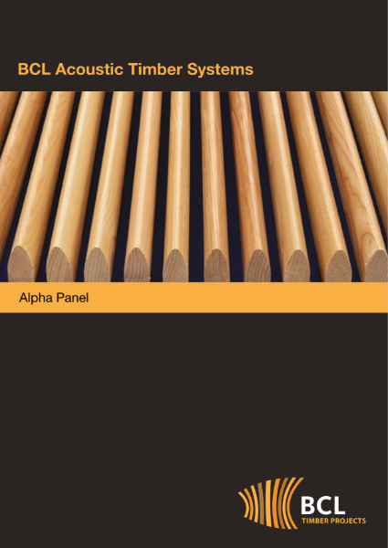 BCL Alpha Panels - Class A Acoustic Wooden Slatted Walls & Ceilings