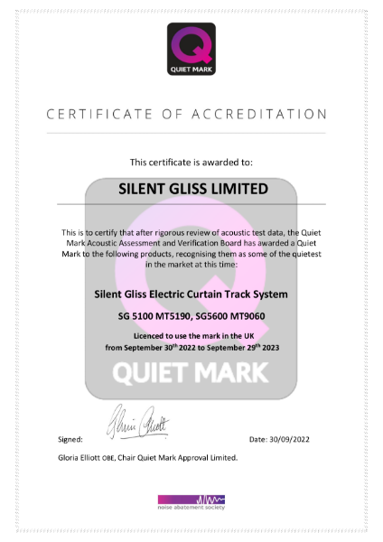 Quiet Mark Certification