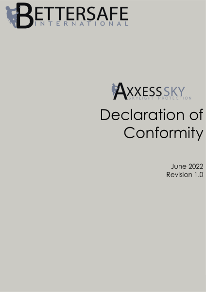 AxxessSky ACR Declaration of Conformity