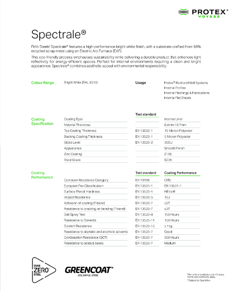 Spectrale - Data Sheet