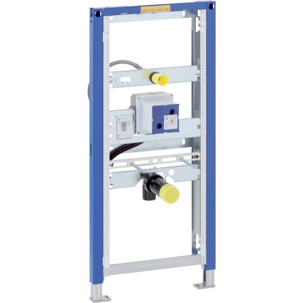 Geberit Duofix frame for urinal, 112–130 cm, universal, for hidden urinal flush control - Duofix installation element