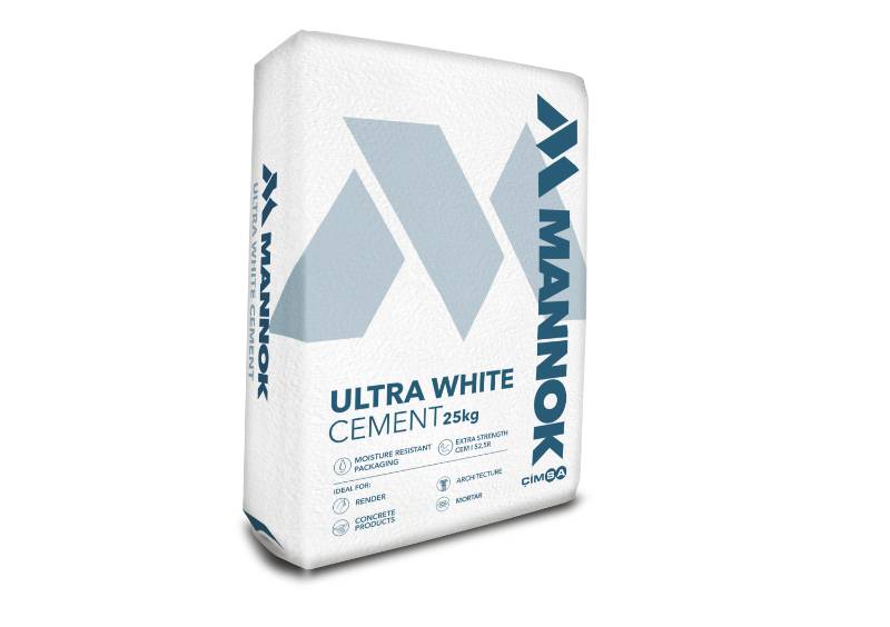 Ultra White Bagged Cement