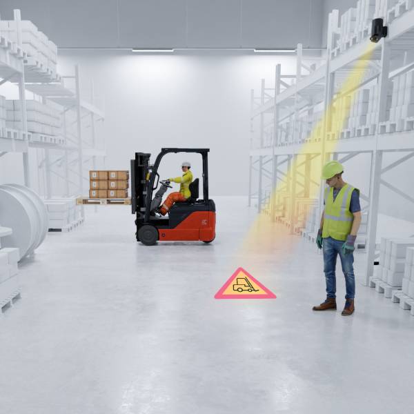 Active Safety Visual Alert System (VAS) - Visual Warning Signal Projectors