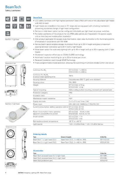 BeamTech CG-S