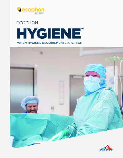 Ecophon Hygiene Range Brochure - October 2025
