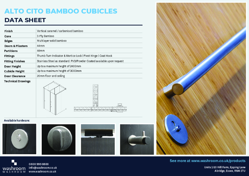 Alto Cito Bamboo Cubicles