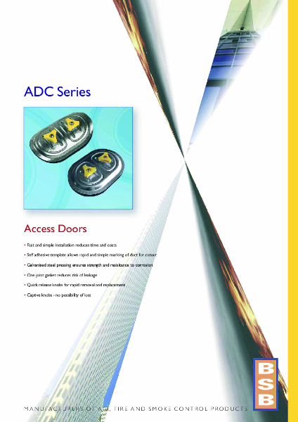 ADC Series Access Doors Brochure