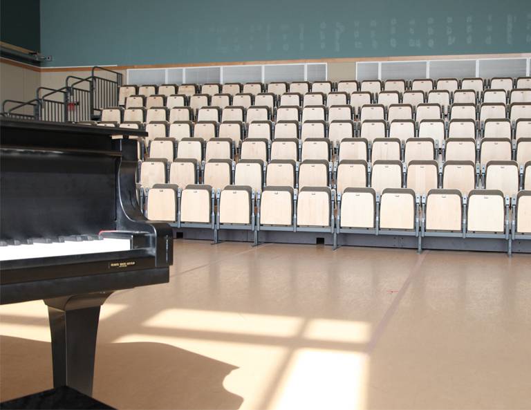 CityDance Center, USA - Retractable auditorium seating