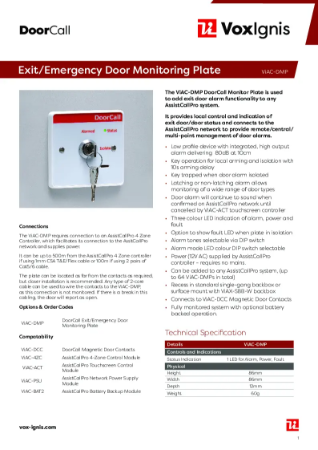 ViAC-DMP Datasheet rev1