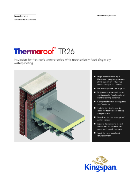 Kingspan Thermaroof TR26 Brochure