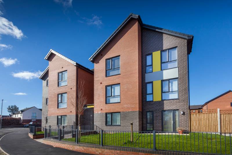 Social housing in Liverpool maximises thermal efficiency with Profile 22 casement windows