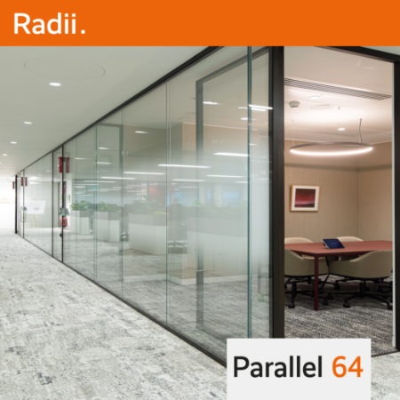 Double Glazed Parallel 64 Partition | 48dB