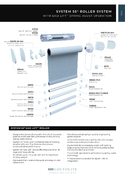 SYSTEM 55 ROLLER Easi Lift