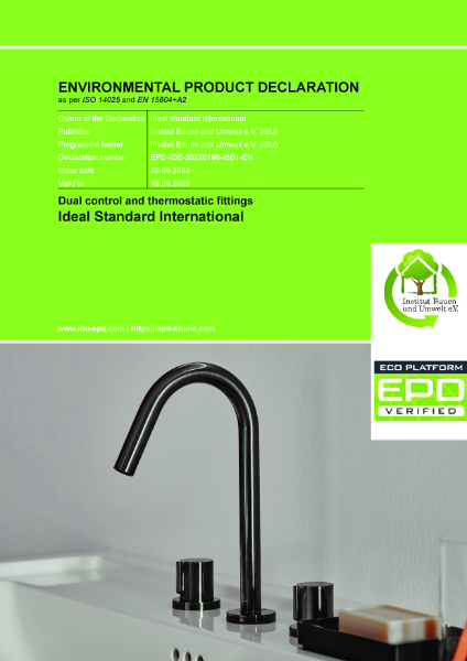 EPD - Dual control and thermostatic fittings