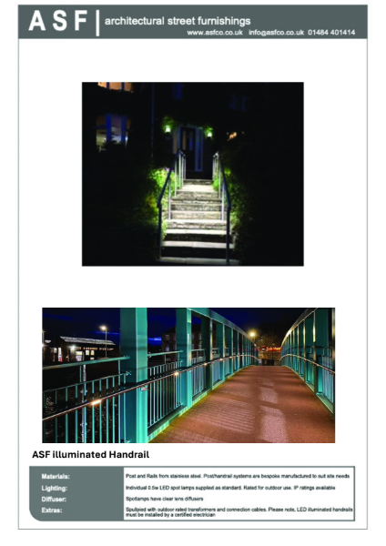 ASF Illuminated Handrail