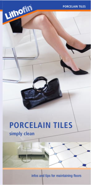 Porcelain Tiles - The KF Range for Cleaning and Protecting