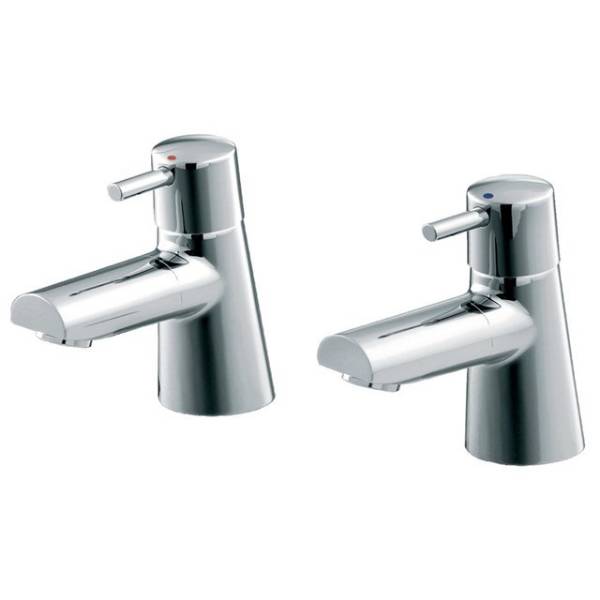 Cone Bath Pillar Taps