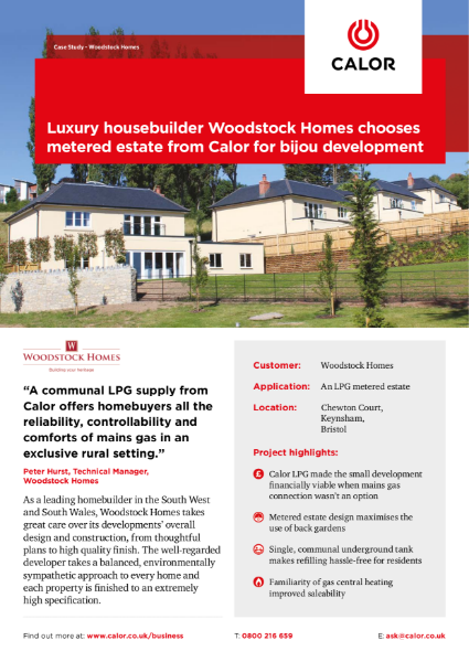 Woodstock Homes Case Study