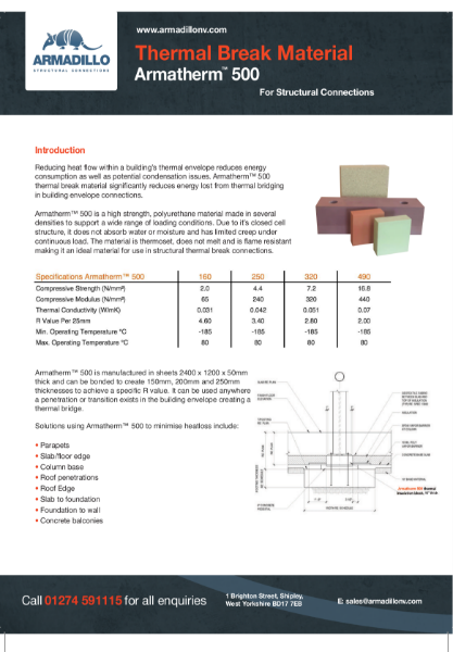 Armatherm 500 - Thermal Break