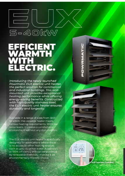EUX Electric Unit Heater