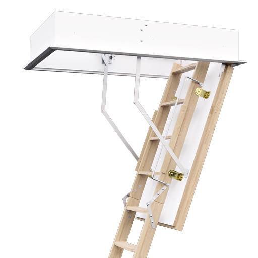 Profiline F30/ F30 Plus/ F60 Fire Rated Wooden Loft Ladder