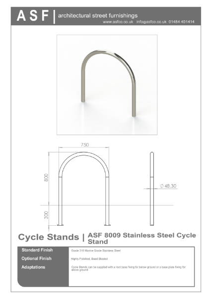 ASF 8009 Cycle Stand