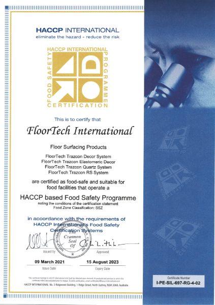 HACCP International Certification