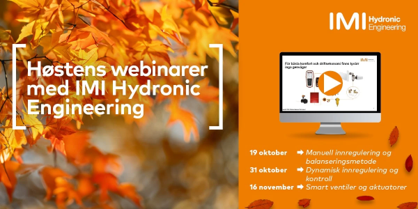 Webinarer i tre deler