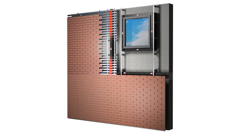 Cavity Barrier Solution for Brick Slip Systems