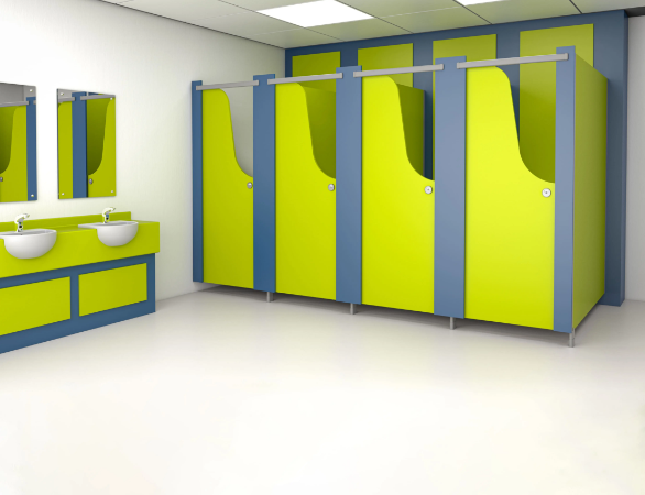 Profiles Kids School Toilet Cubicle