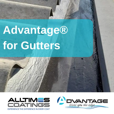  Advantage® for Gutter - Protective Gutter Coating System 