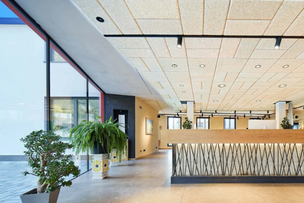 Natura hemp straw tiles - Sound absorber - Acoustic Ceiling/ Wall Tiles