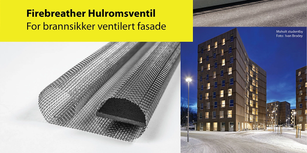 Brannsikring av fasade
