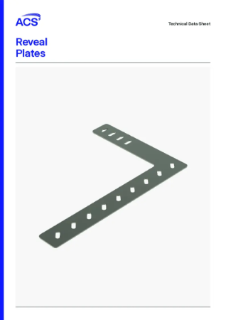 ACS Brickwork Reveal Support Plates