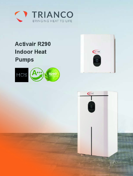 Activair R290 Indoor Heat Pump Brochure