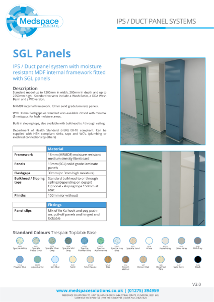 IPS Duct Panel Systems - SGL