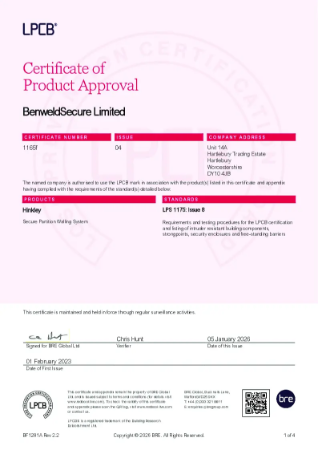LPCB Certification 
