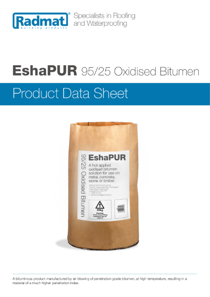 EshaPur 95/25 Oxidised Bitumen PDS